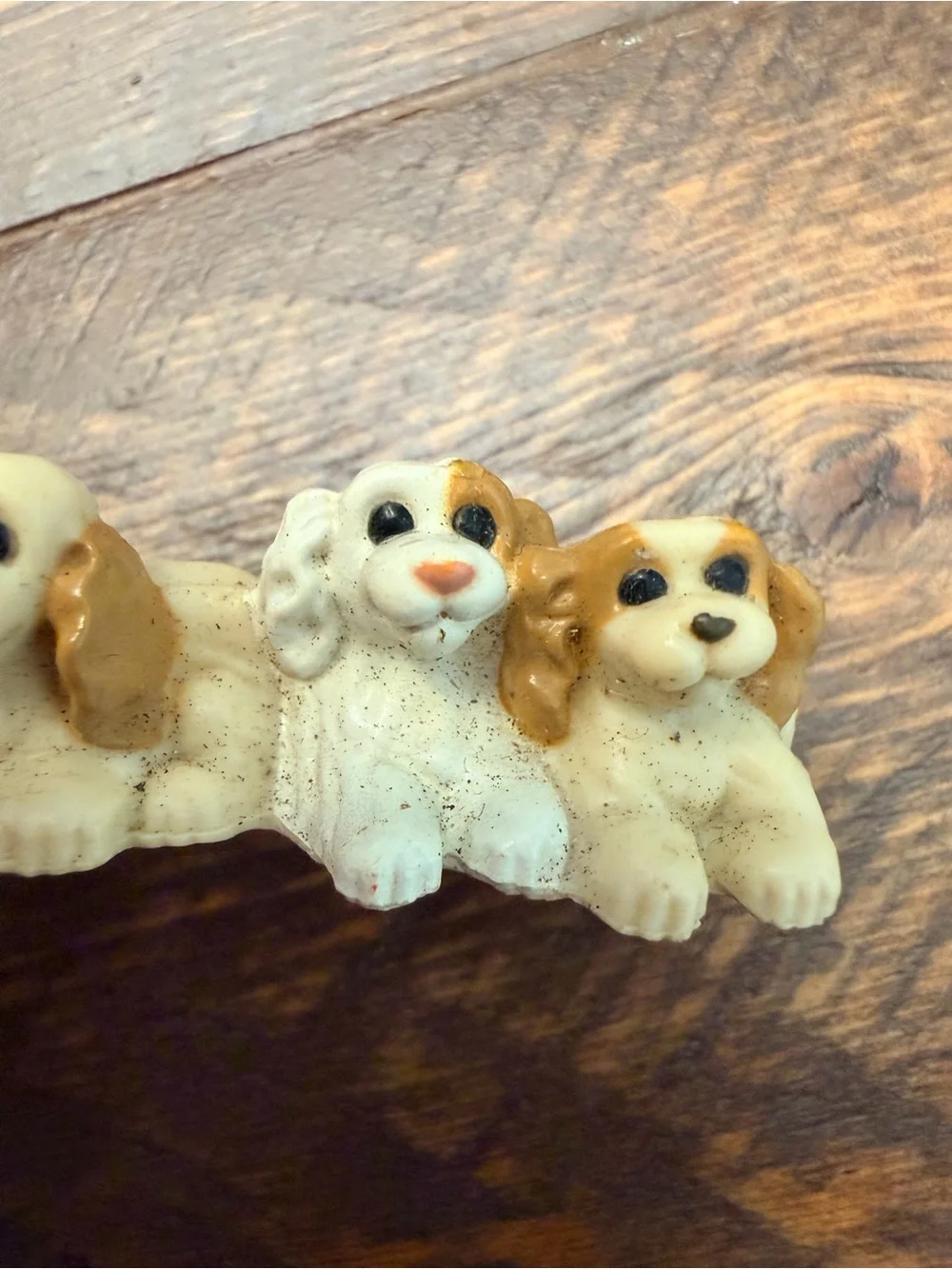 Fisher Price Loving Family Dollhouse Cocker Spaniel Dogs 4 In A Row Replacement